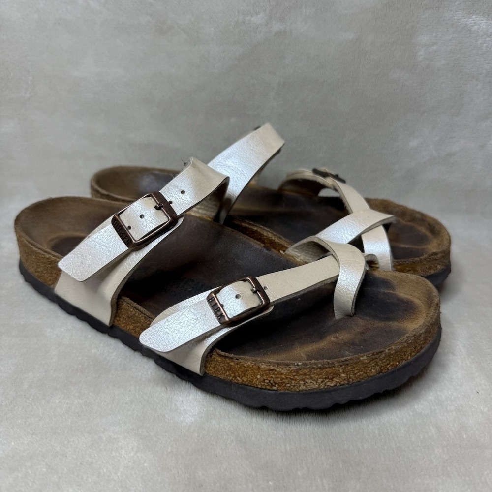 Birkenstock Mayari Pearl Women's Strap Strappy Sandal Size 37 W6